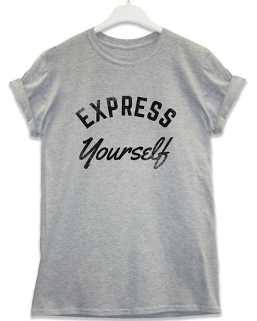 Express Yourself Lyric Quote T-Shirt For Men 8Ball
